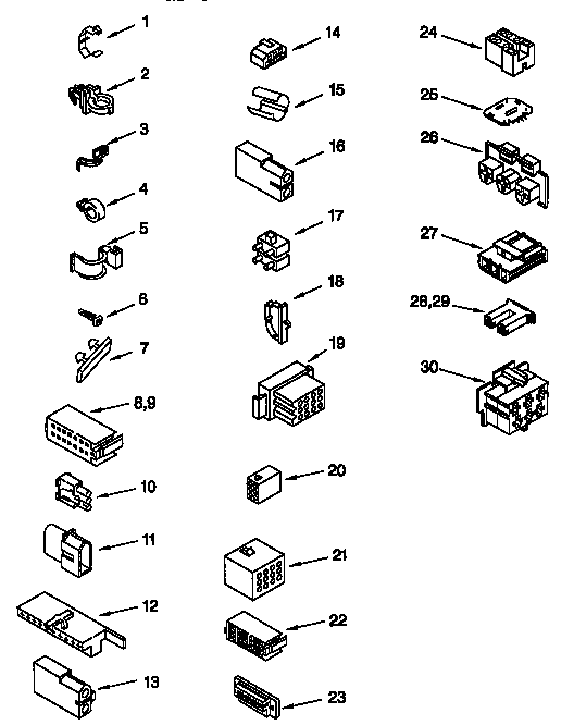 Kenmore 11028812790 wiring harness diagram