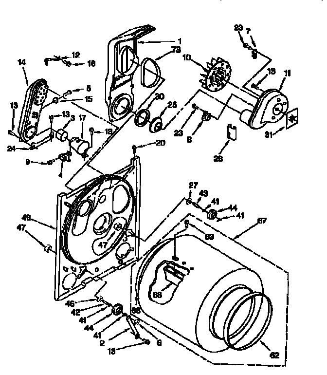 Kenmore 11076051690 bulkhead diagram