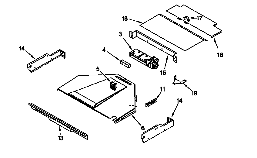 KitchenAid KEBI141DWH4 top venting diagram