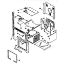 Whirlpool RBD245PDB2 upper oven diagram