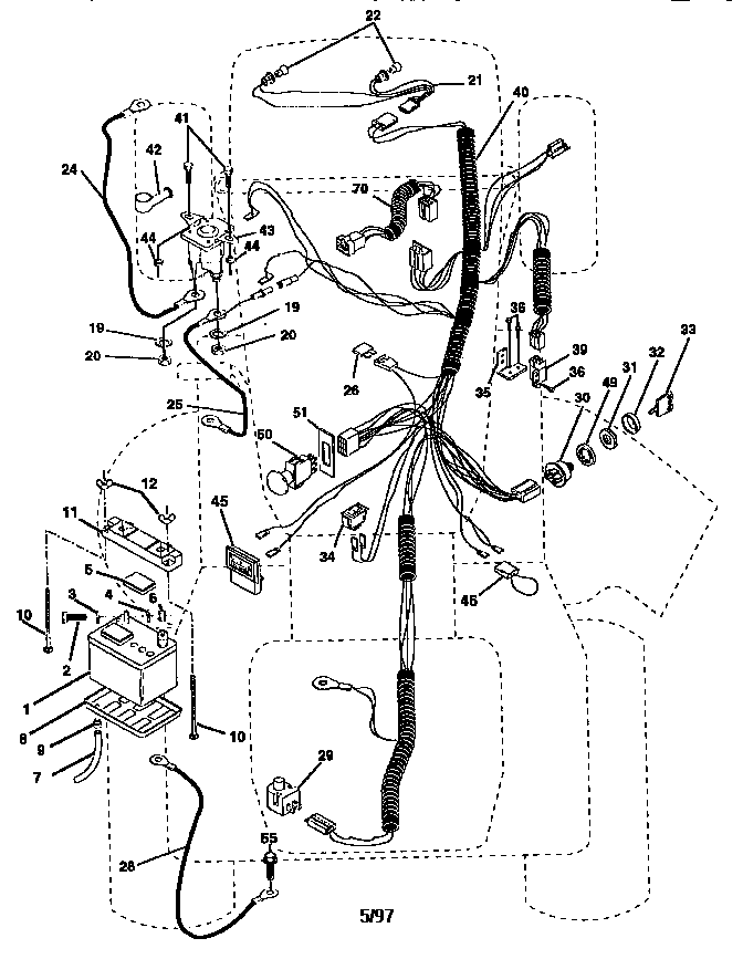 Craftsman 917446400 electrical diagram