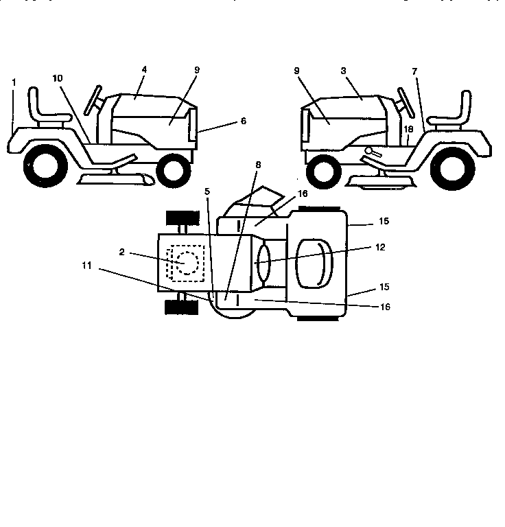 Craftsman 917446400 decals diagram