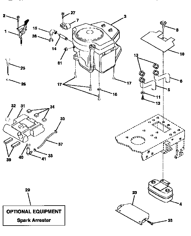 Craftsman 917259570 engine diagram