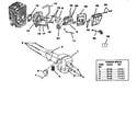 Homelite Z3350-16 INCH carburetor-muffler-air filter diagram