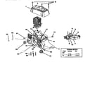 Homelite Z3350-16 INCH fuel tank-oil tank diagram