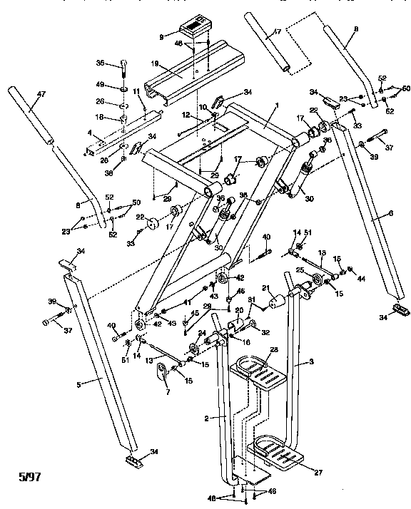 Proform PFAW75071 unit parts diagram