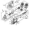 Homelite Z825SD-UT20619-A starter assembly diagram