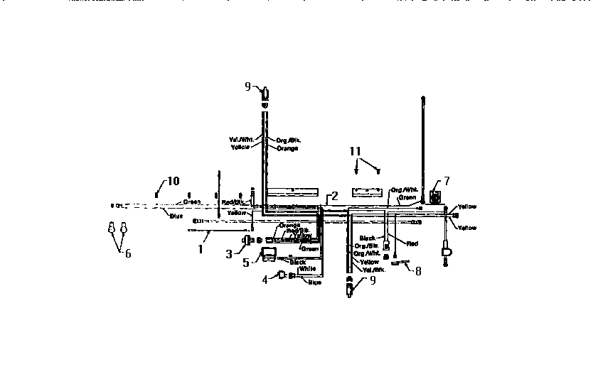 MTD 13AL660 THRU 679F720 single cylinder diagram