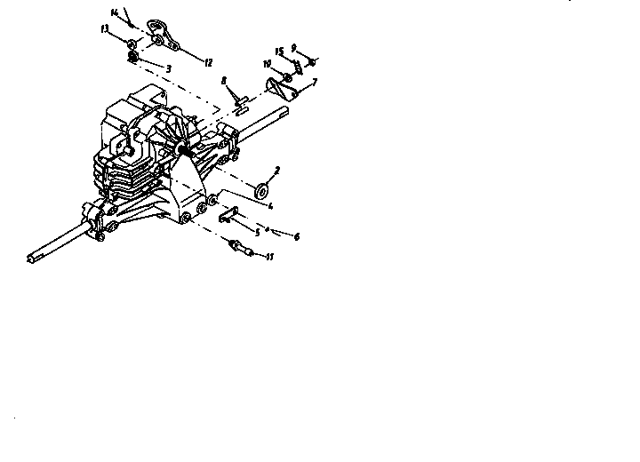 MTD 13AX694G401 transmission diagram
