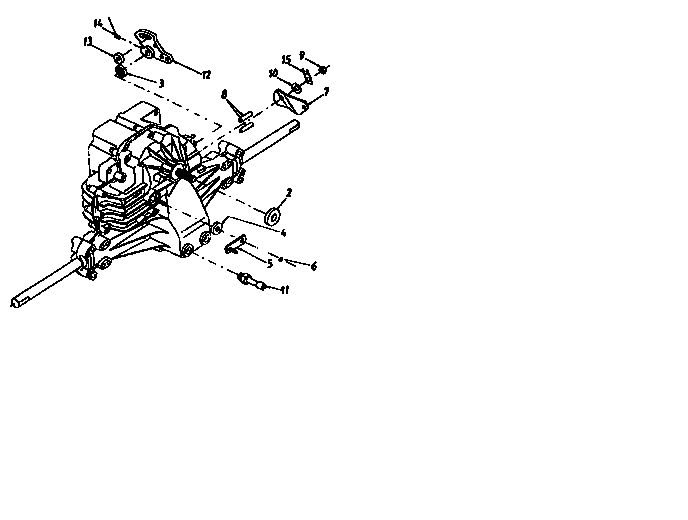 MTD 13AS695G118 transmission diagram