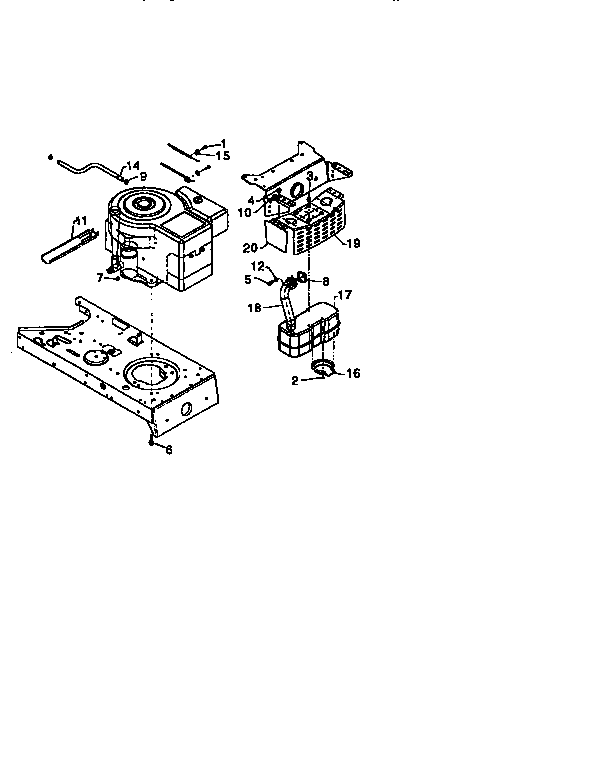 MTD 13AS695G118 overhead valve diagram