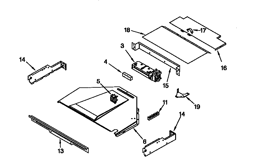 KitchenAid KEBS147DBL4 top venting diagram