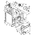 Whirlpool LER5644EZ1 cabinet diagram