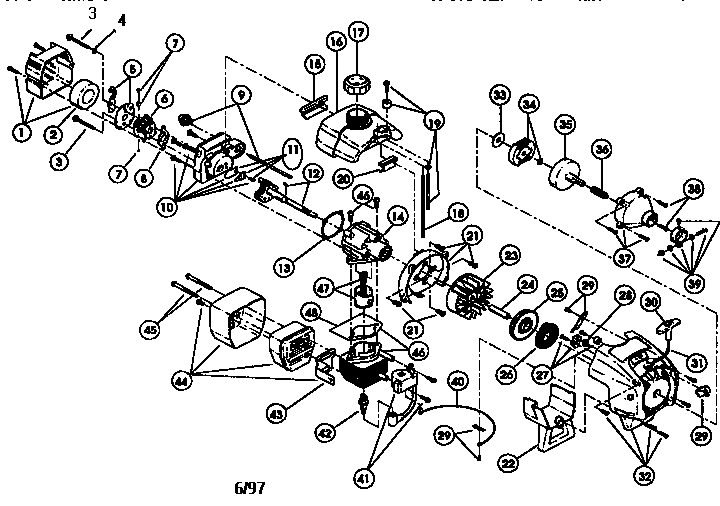 Ryobi 775R engine diagram