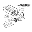 Homelite HB-180-V UT08010-D blower tube kit diagram