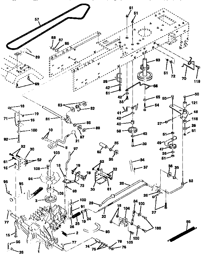 Craftsman 917258482 drive diagram