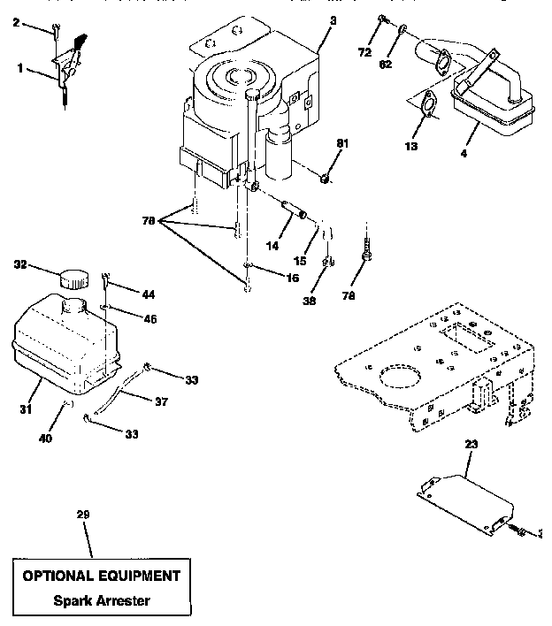 Craftsman 917258482 engine diagram