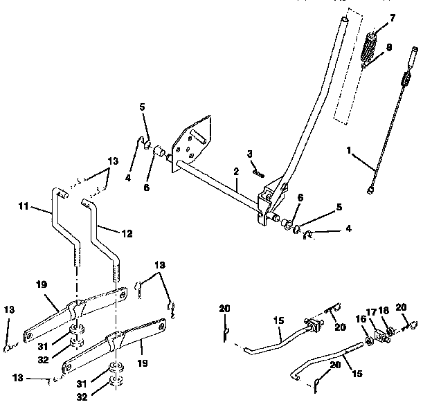 Craftsman 917258482 lift diagram