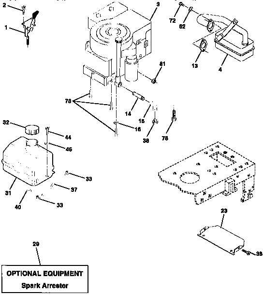 Craftsman 917258471 engine diagram