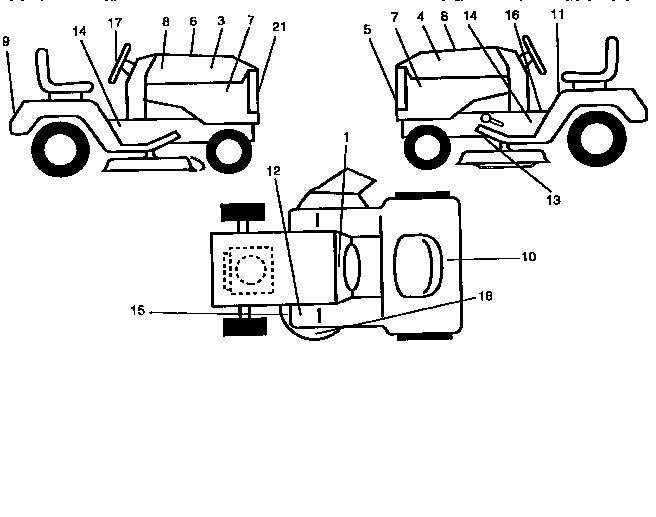 Craftsman 917258072 decals diagram