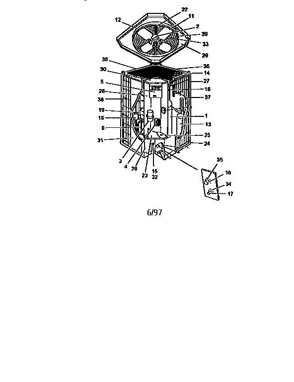 York E1FD060A06B heat pump diagram