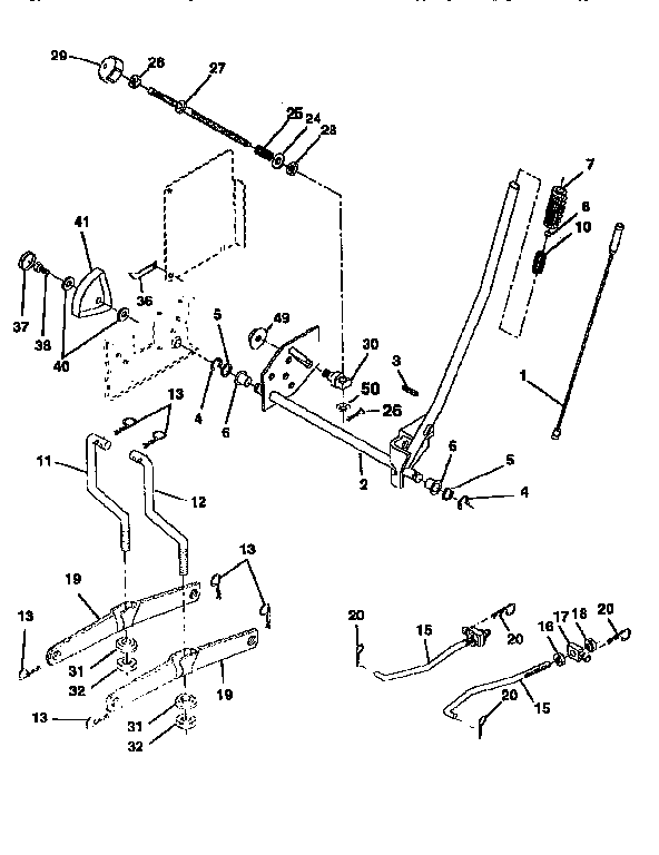 Western Auto AYP7167A79 lift diagram
