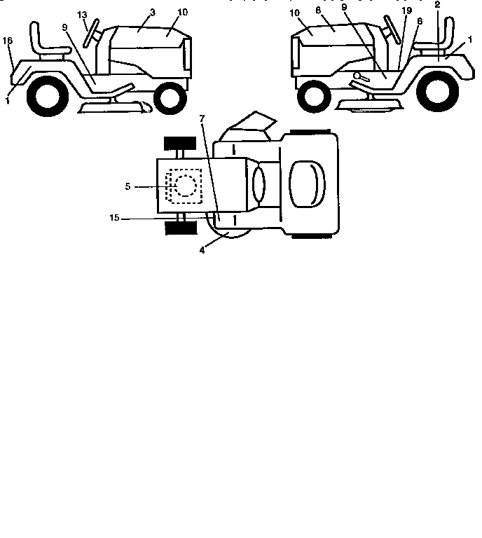 Craftsman 25992 decals diagram