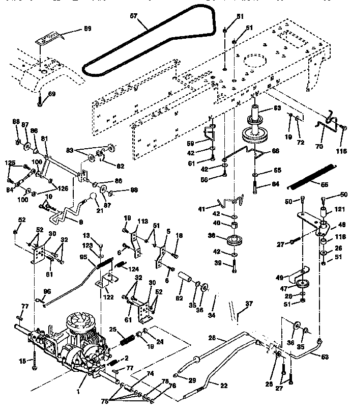 Western Auto AYP9182B79 drive diagram