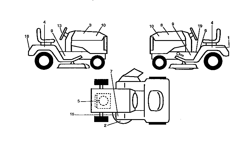 Western Auto AYP9182B79 decals diagram