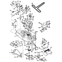 Craftsman 25991 mower deck diagram