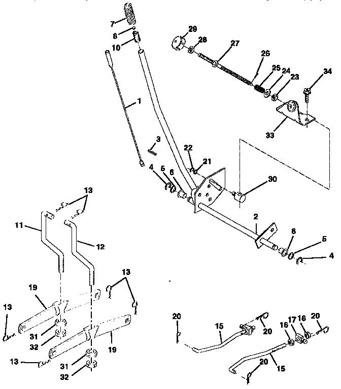 Craftsman 25996 lift diagram