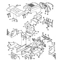 Weed Eater 440501 chassis and enclosures diagram