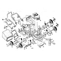 Craftsman 917387841 rotary lawn mower diagram
