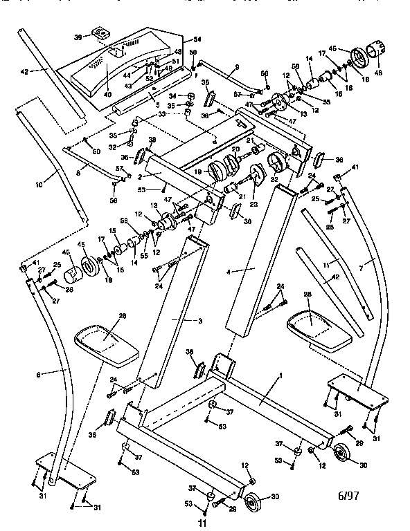 HealthRider HRAW77760 unit parts diagram