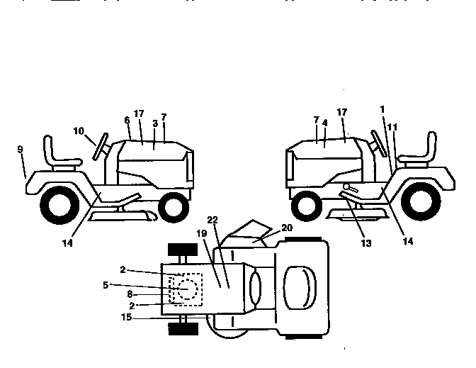 Craftsman 917259564 decals diagram