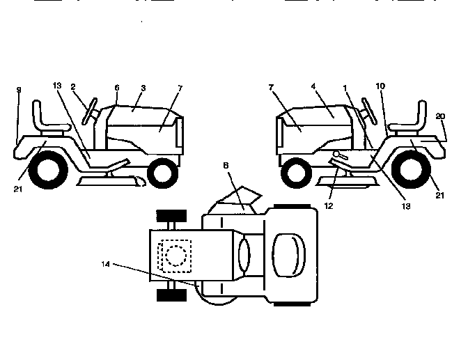 Craftsman 917258535 decals diagram