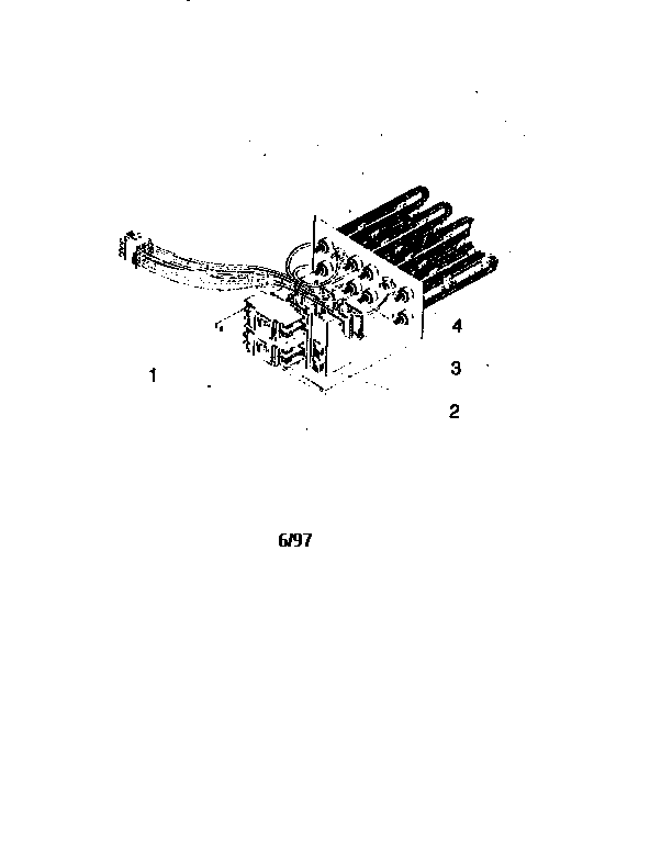 ICP AMFH10AHB1 functional replacement parts diagram