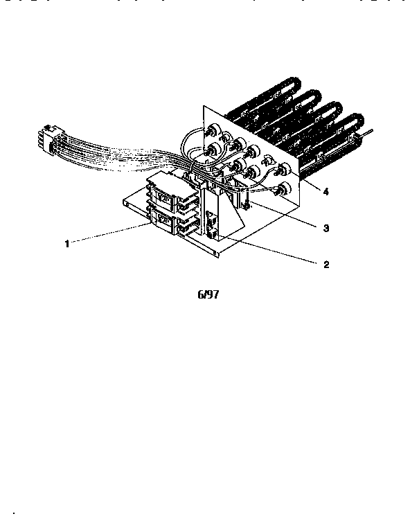 ICP AMFK20AHB1 functional replacement parts diagram