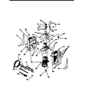 Craftsman 580760220 motor housing assembly diagram