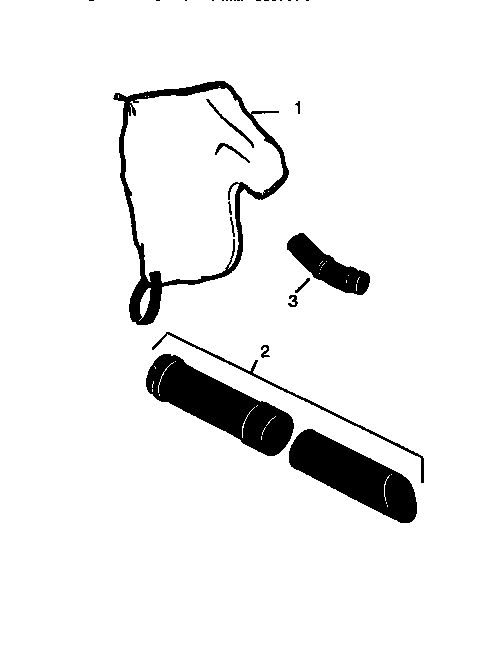 Weed Eater SV30 vacuum assembly diagram