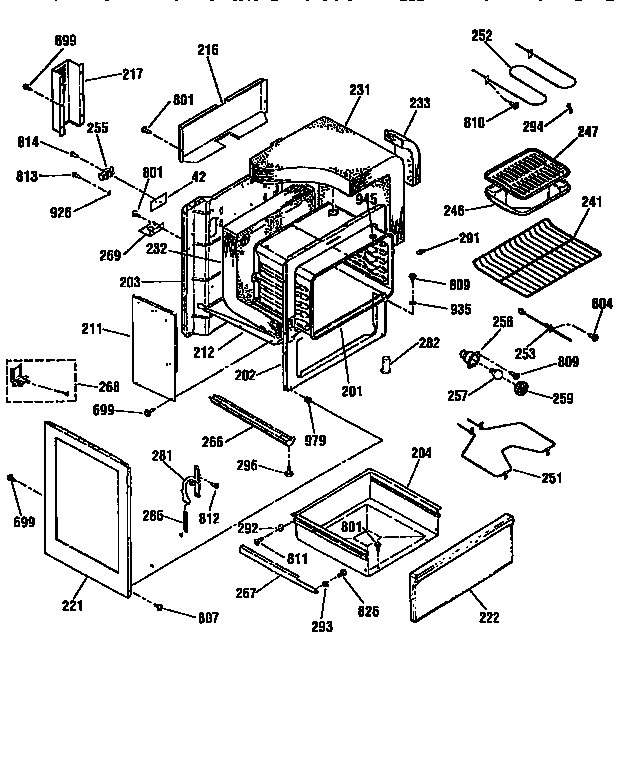Kenmore 91194485790 body diagram