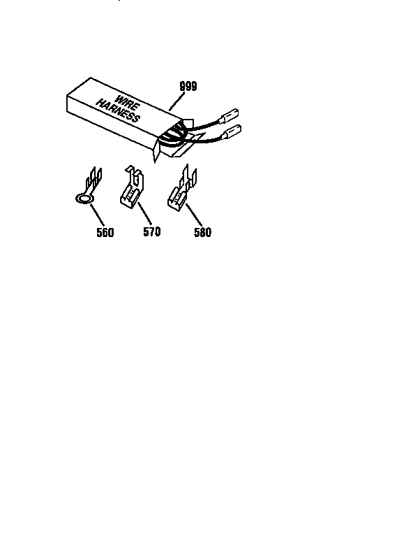 Kenmore 91194485790 wire harness and components diagram
