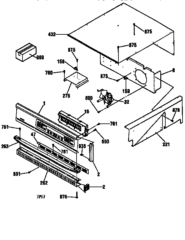 Kenmore 91148465791 control diagram