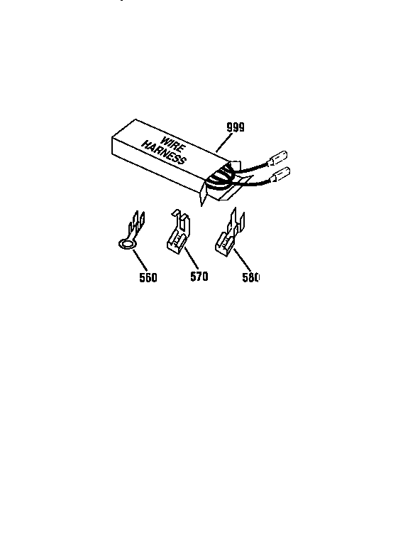 Kenmore 91147069791 wire harness and components diagram