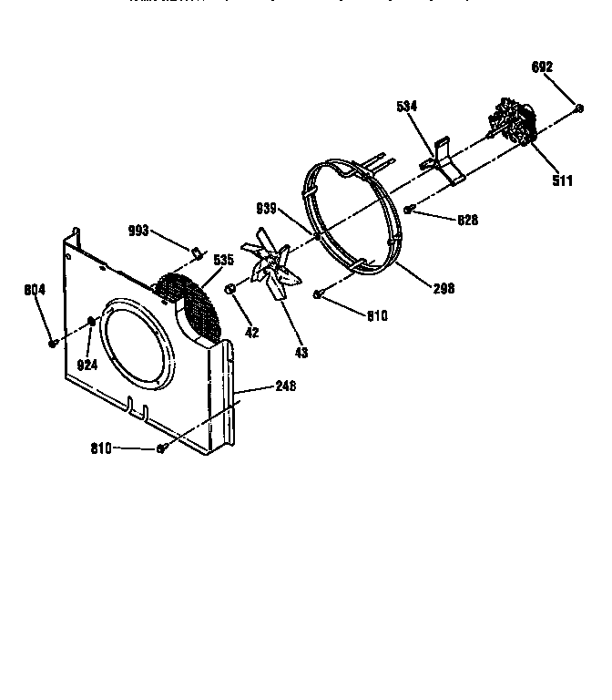 Kenmore 91147069791 fan diagram