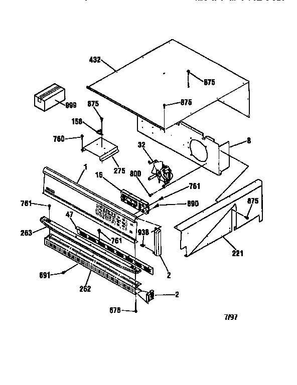 Kenmore 91147169791 control diagram