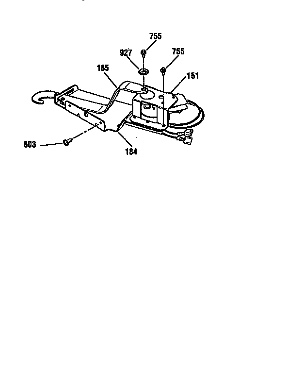 Kenmore 91140465791 door lock diagram