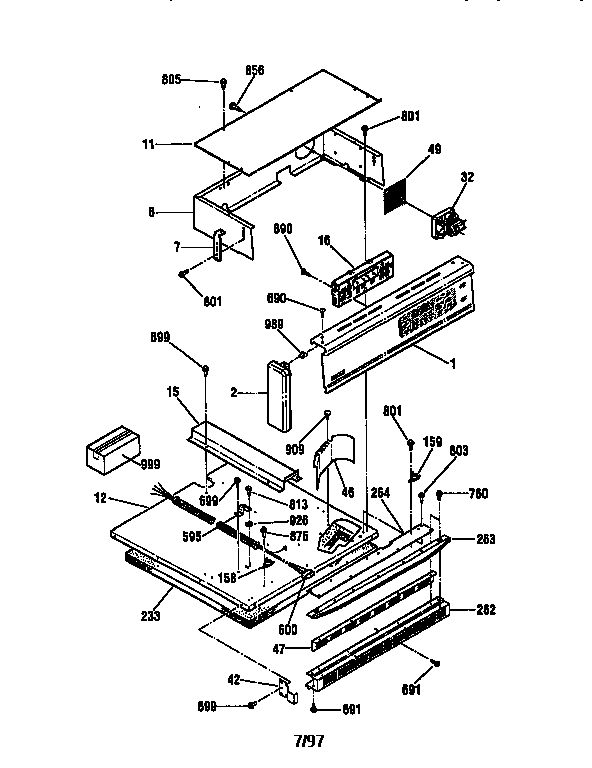 Kenmore 91140469791 control diagram