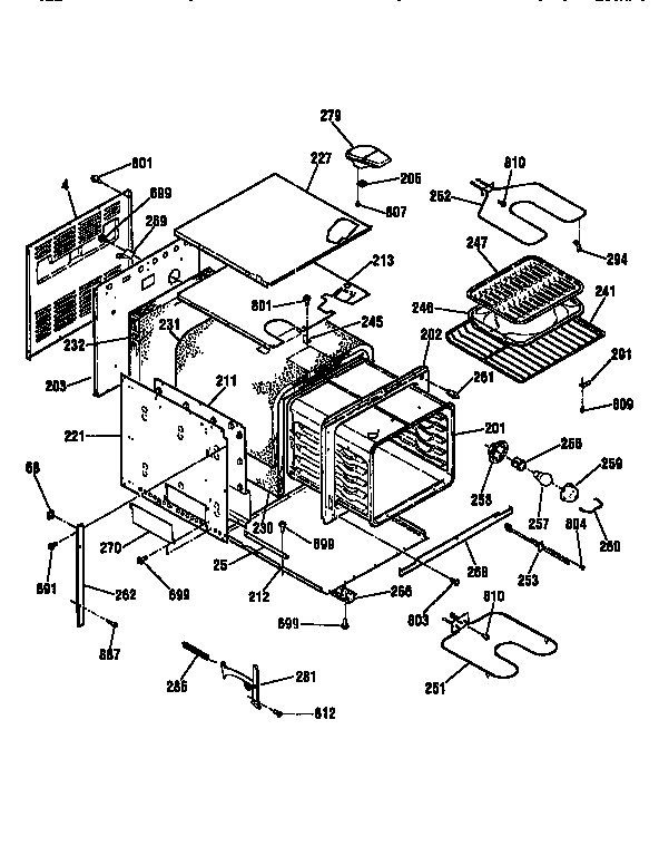 Kenmore 91140469791 body diagram