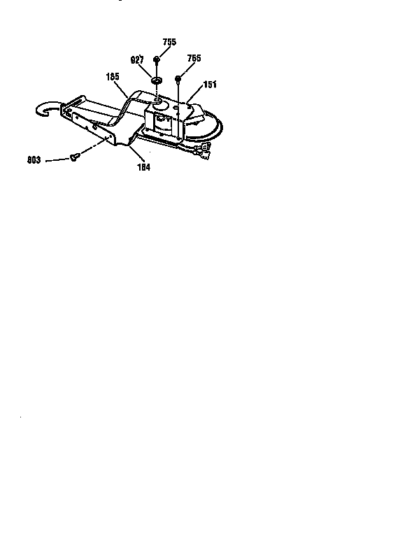 Kenmore 91140469791 door lock diagram